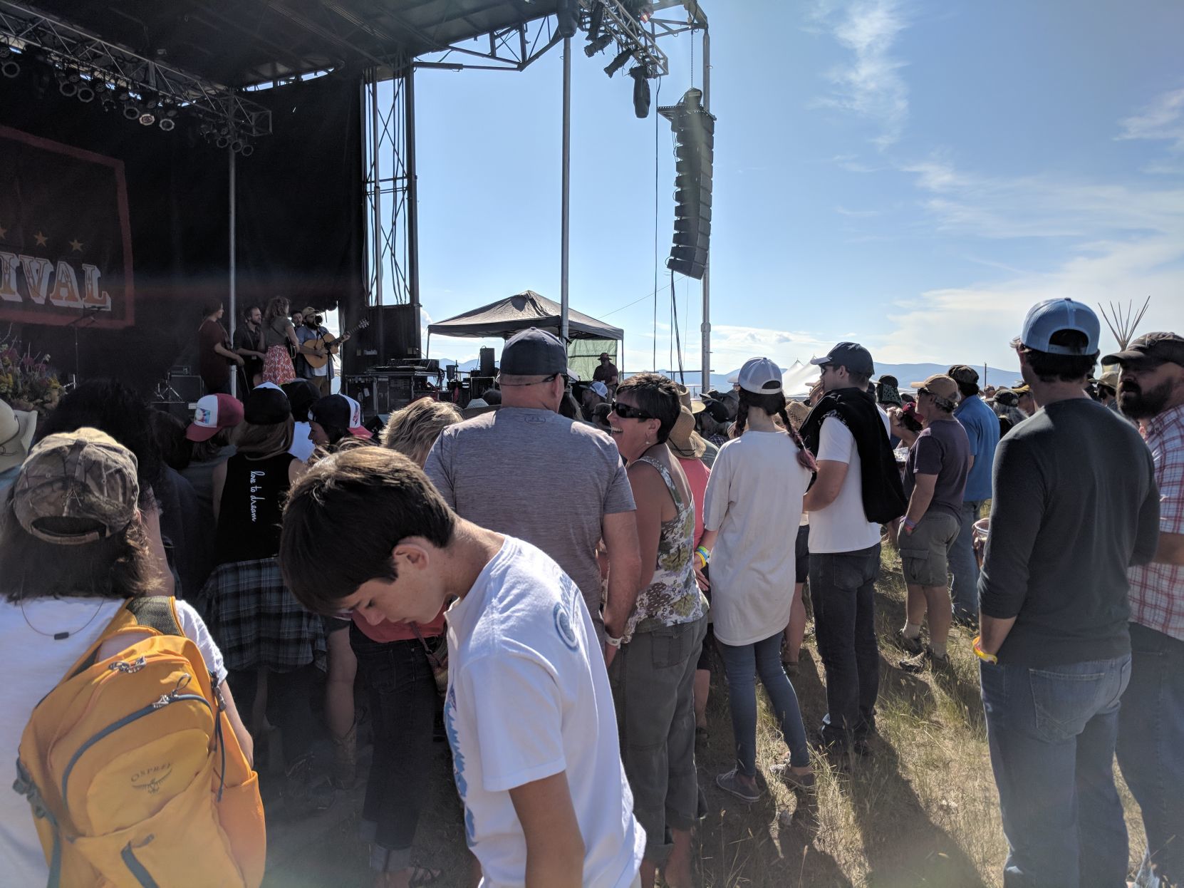 The crowd